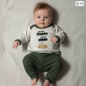 003 SET:  Vitaminsbaby 2 piece set size 0-3 M